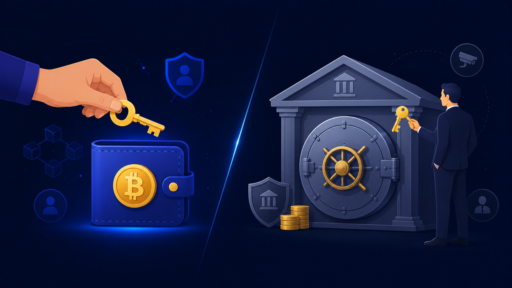Non-Custodial vs Custodial Crypto Payment Processors: What Is the Difference?