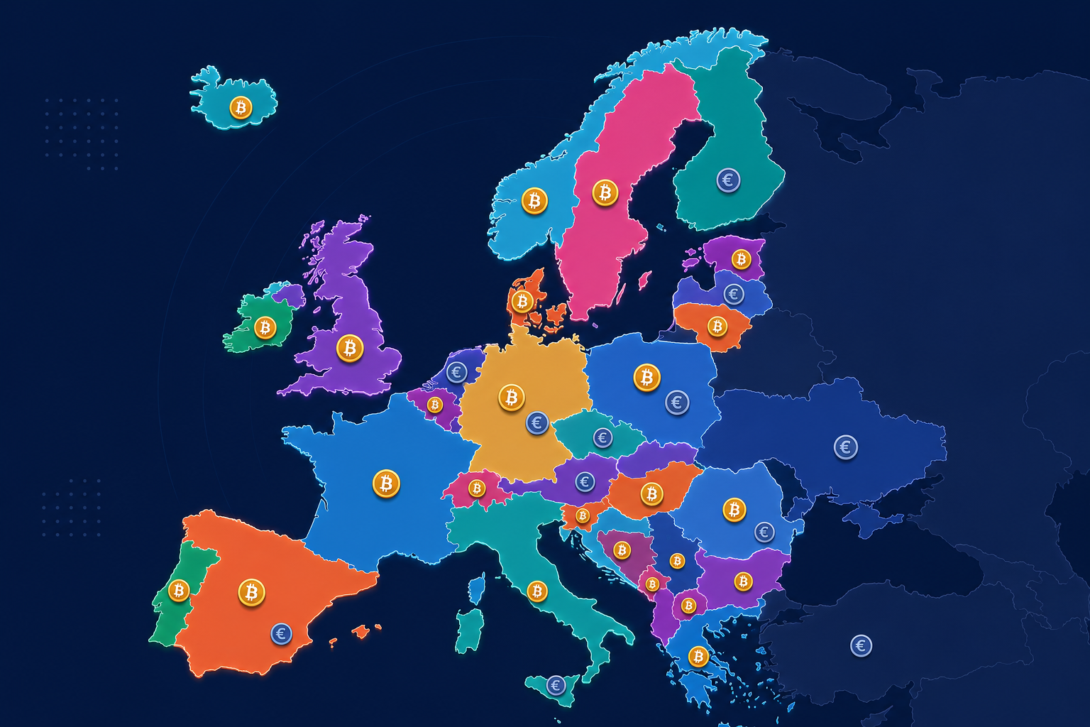 Crypto Tax Across Europe: How 6 Countries Compare